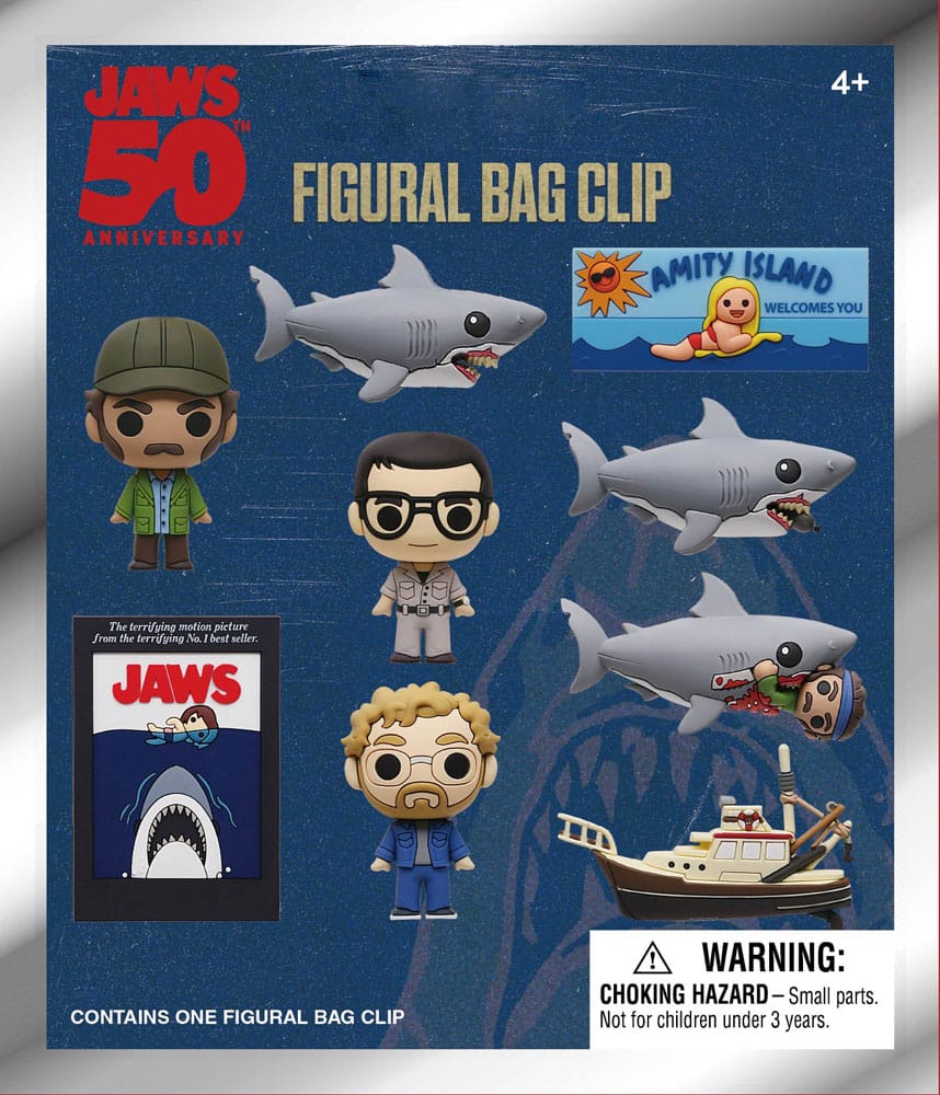 Tiburón Colgantes PVC 3D 50th Anniversary Series 1 (24) - Z POP Toys