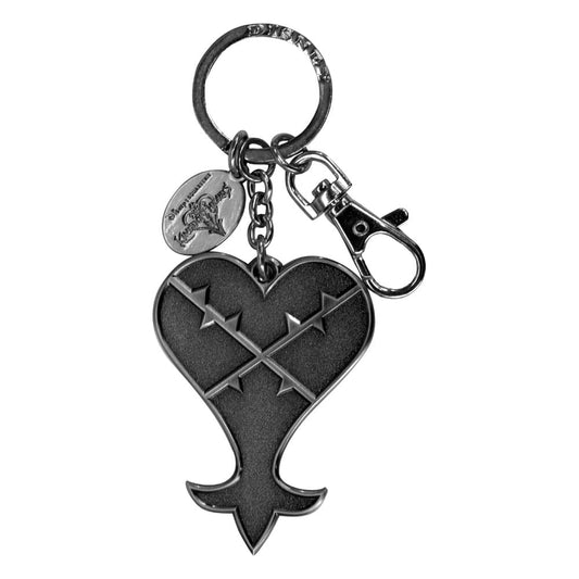 Kingdom Hearts Llavero metálico Heartless Logo - Z POP Toys