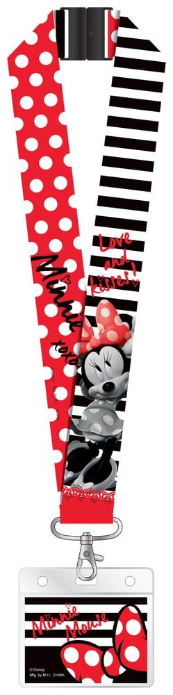Mickey Mouse Cordón de lujo con tarjetero Minnie - Z POP Toys