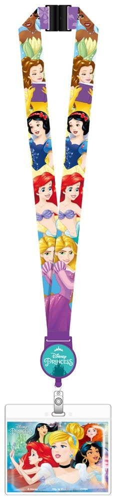 Disney Princess Cordón de lujo con tarjetero Retráctil