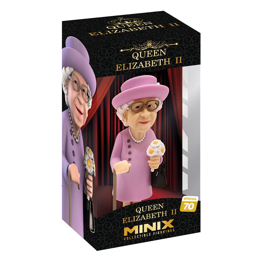 Queen Elizabeth II Figura Minix 12 cm - Z POP Toys