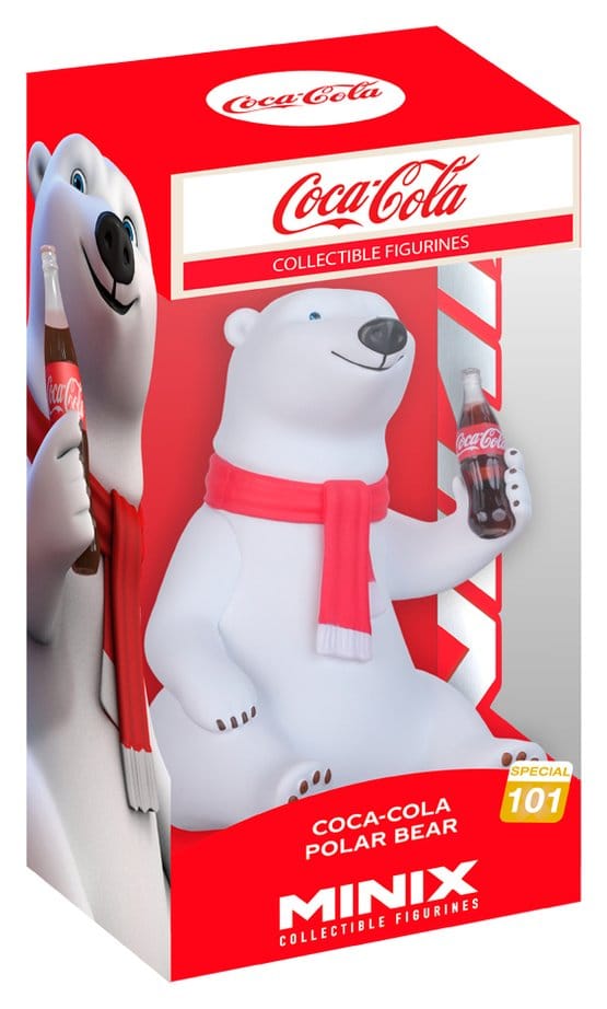 Coca-Cola Minix Figura Polar Bear 12 cm
