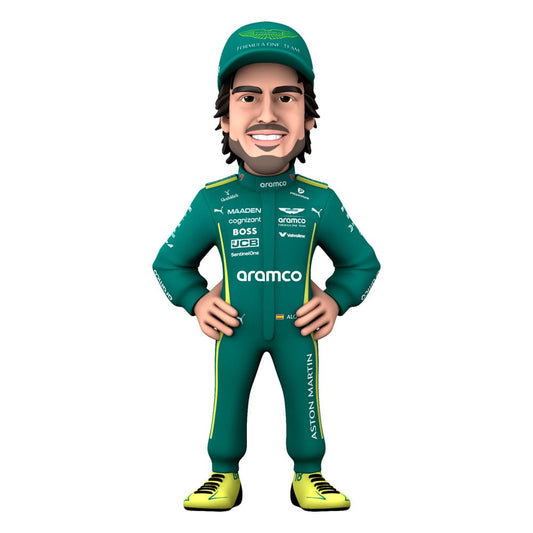 Formula 1 Figura Minix Fernando Alonso (Aston Martin) 12 cm - Z POP Toys