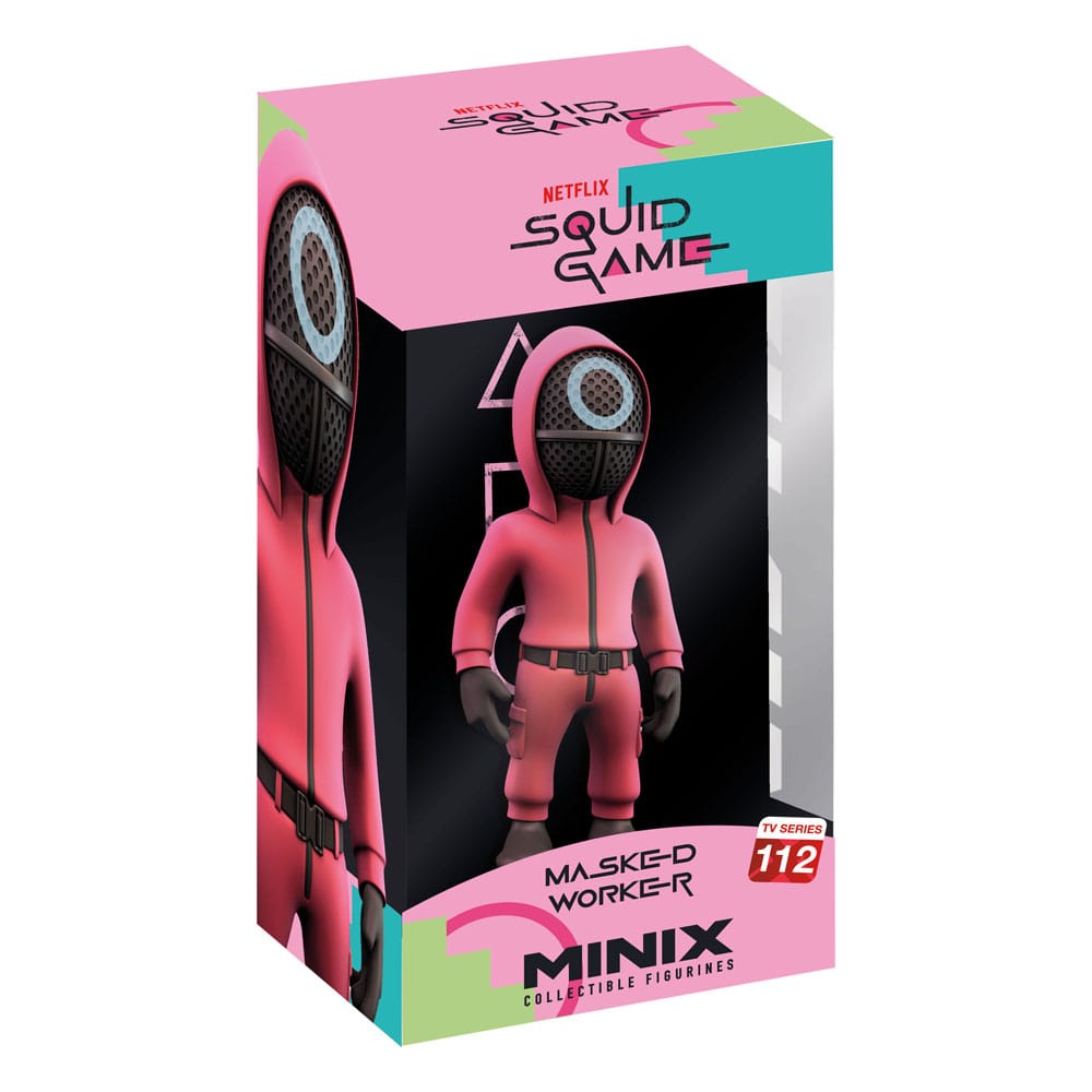 Squid Game Figura Minix Masked Circle Guard 12 cm - Z POP Toys