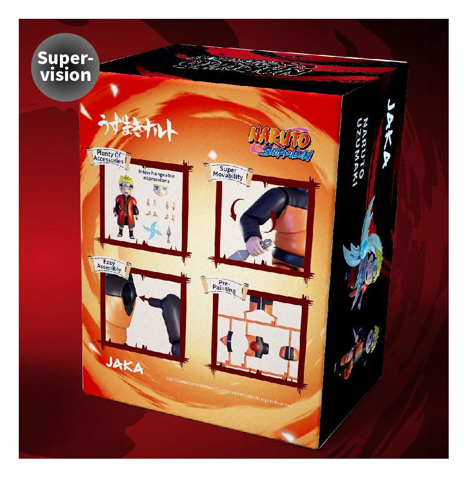 Naruto Maqueta Plastic Model Kit Naruto Uzumaki 12 cm