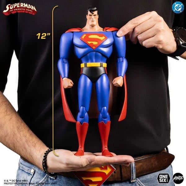 Superman: The Animated Series Figura 1/6 Superman 30 cm