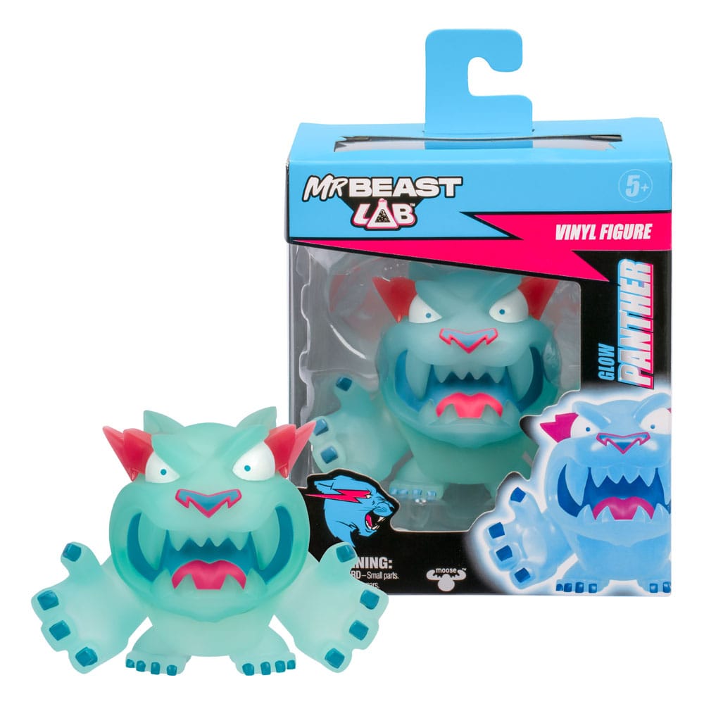 Mr. Beast Figura Vinyl Glow Panther 9 cm