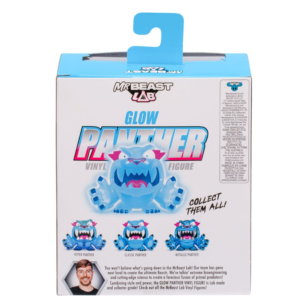 Mr. Beast Figura Vinyl Glow Panther 9 cm