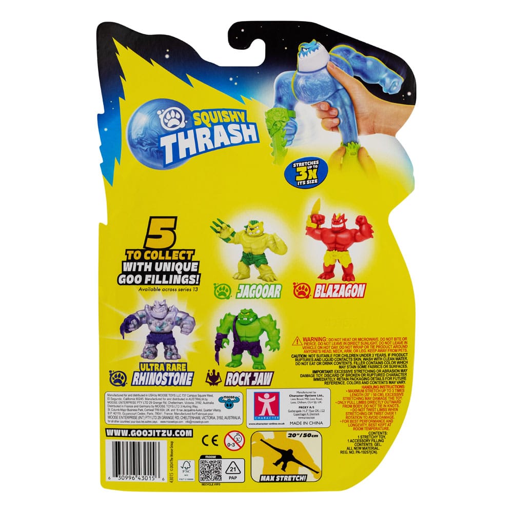 Heroes of Goo Jit Zu Meteor Madness Figura elástica Thrash 12 cm