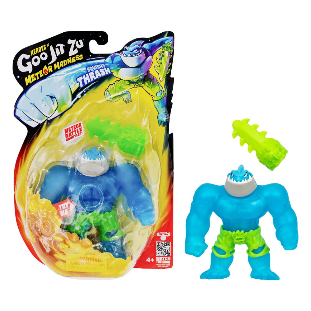 Heroes of Goo Jit Zu Meteor Madness Figura elástica Thrash 12 cm