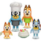 Bluey Lets Play Figuras 4-pack Chef Pavlova