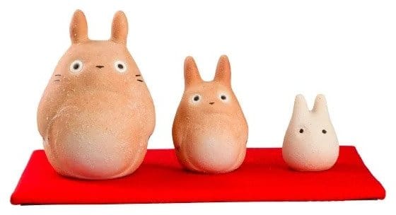 Mi vecino Totoro Set de 3 Estatua Totoro Shigaraki