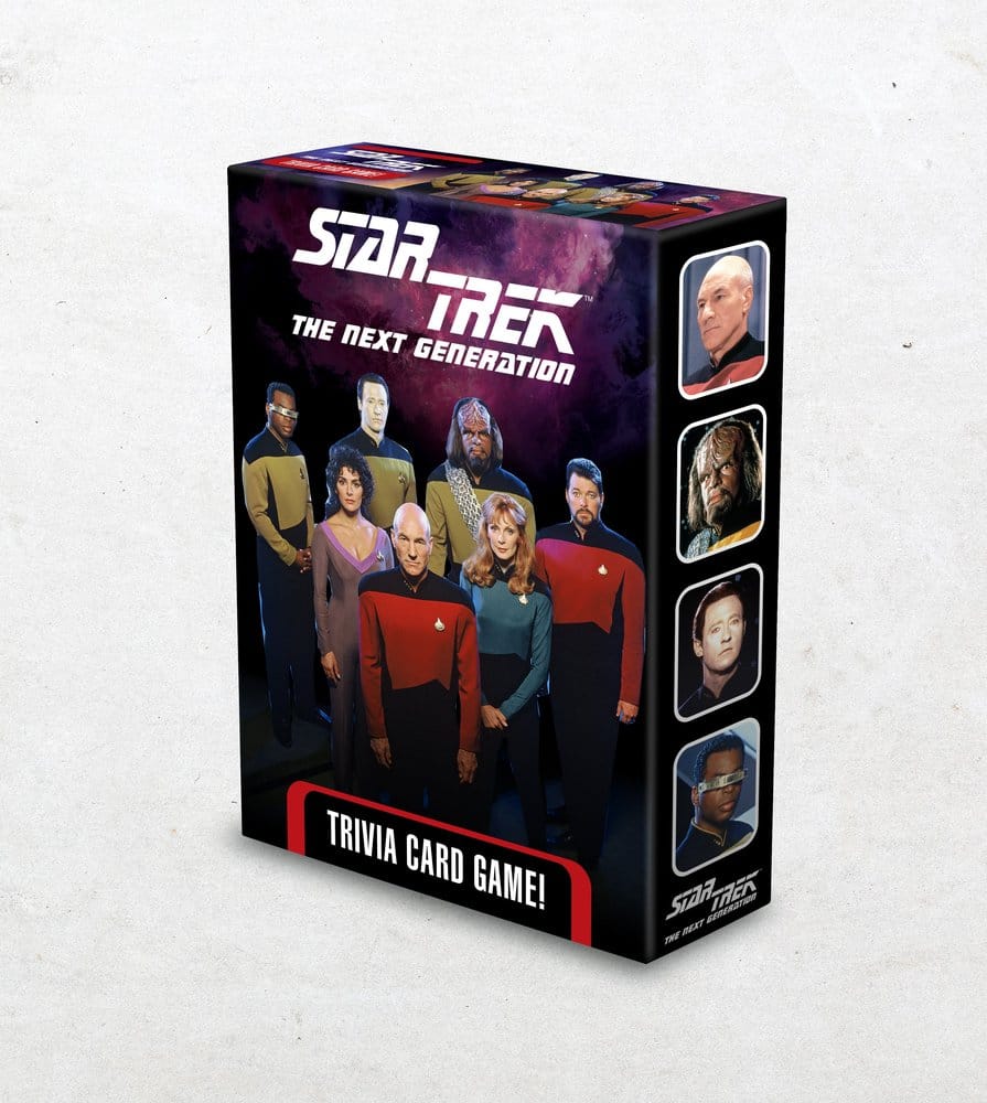 Star Trek: La nueva generación Juego de Cartas de Trivial
