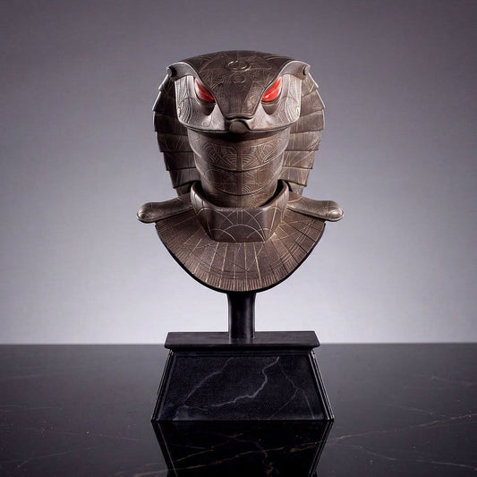 Stargate Desktop Replica Réplica de Casco Serpent Guard Helmet Apophis 15 cm