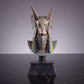 Stargate Desktop Replica Réplica de Casco Jackal Guard Helmet Anubis 15 cm