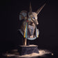 Stargate Desktop Replica Réplica de Casco Jackal Guard Helmet Anubis 15 cm