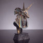 Stargate Desktop Replica Réplica de Casco Jackal Guard Helmet Anubis 15 cm