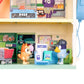 Bluey Set de juego Minifiguras Bluey Let's Play Chef Supermercado - Z POP Toys