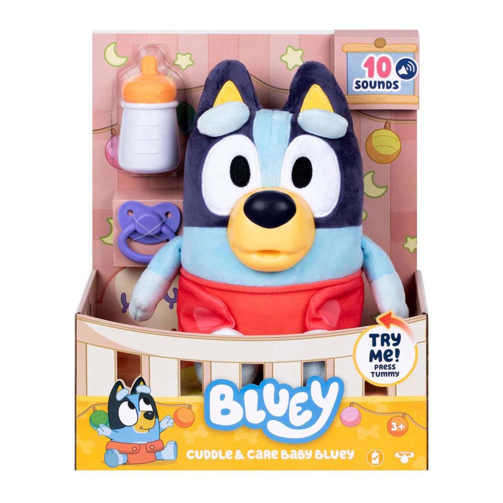 Bluey Interactivo Peluche Baby Bluey 30 cm - Z POP Toys