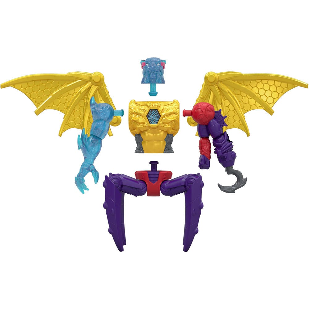 Mr. Beast Lab Hybrids Series 2 Minifiguras Pack de 2 Spider vs Energy Panther 11 cm