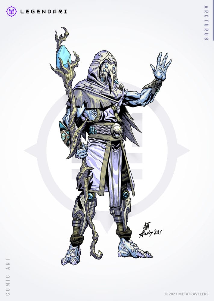 Legendari Actionfigur 1/10 Arcturus 18 cm - Z POP Toys