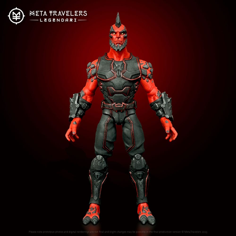 Legendari Actionfigur 1/10 Crimson Enforcer 18 cm - Z POP Toys