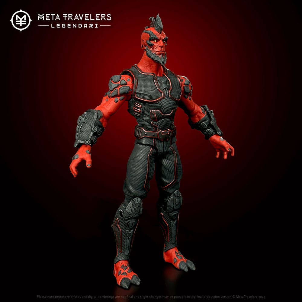 Legendari Actionfigur 1/10 Crimson Enforcer 18 cm - Z POP Toys
