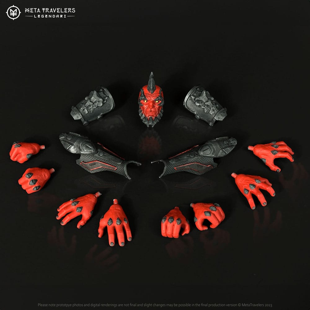 Legendari Actionfigur 1/10 Crimson Enforcer 18 cm - Z POP Toys