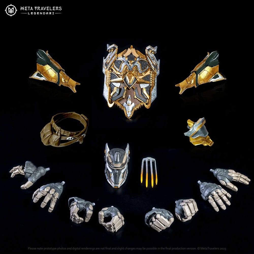 Legendari Actionfigur 1/10 Cyberius Kaine 18 cm - Z POP Toys