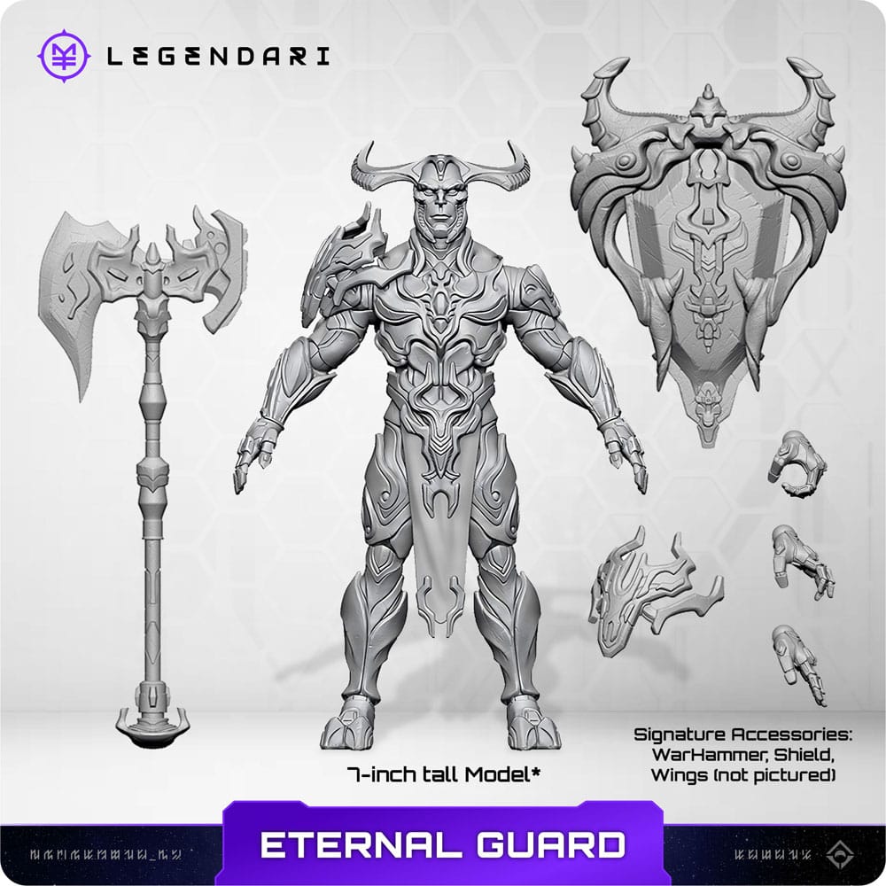 Legendari Actionfigur 1/10 Eternal Guard 18 cm - Z POP Toys