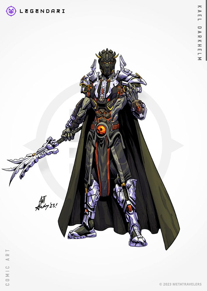 Legendari Actionfigur 1/10 Kael Darkhelm 18 cm - Z POP Toys