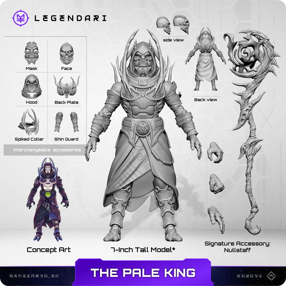 Legendari Actionfigur 1/10 Pale King 18 cm - Z POP Toys
