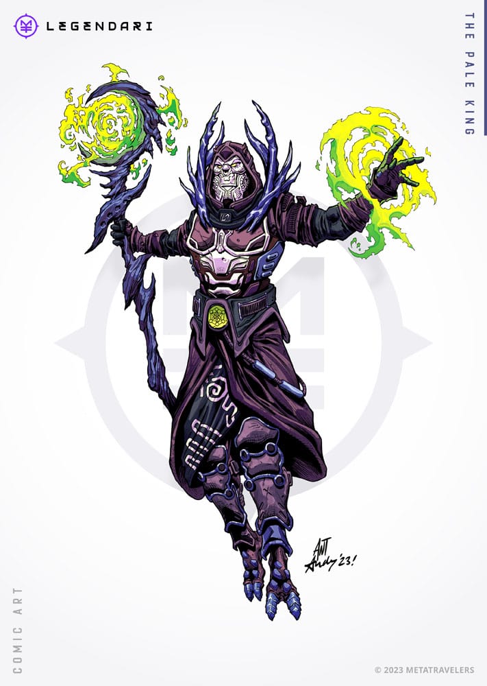 Legendari Actionfigur 1/10 Pale King 18 cm - Z POP Toys
