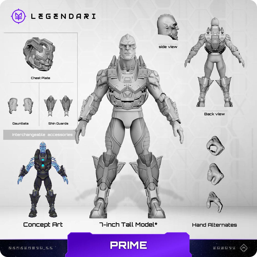 Legendari Actionfigur 1/10 Prime 18 cm - Z POP Toys