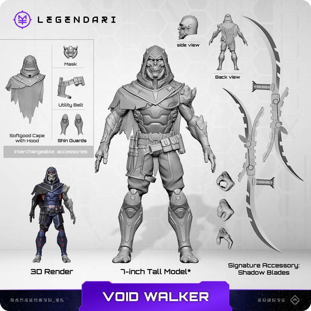 Legendari Actionfigur 1/10 Voidwalker 18 cm - Z POP Toys