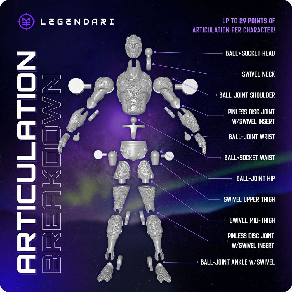 Legendari Actionfigur 1/10 Voidwalker 18 cm - Z POP Toys