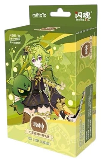 Genshin Impact Juego de Cartas Coleccionables - Pre-Build Starter Deck 05 - Collei - Series 1 *Edición China*