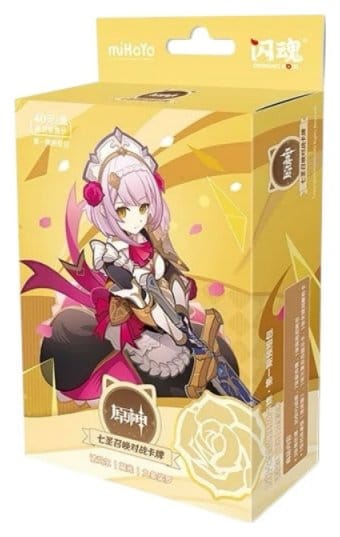 Genshin Impact Juego de Cartas Coleccionables - Pre-Build Starter Deck 06 - Noelle - Series 1 *Edición China*