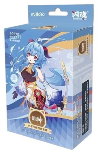 Genshin Impact Juego de Cartas Coleccionables - Pre-Build Starter Deck 03 - Ganyu - Series 1 *Edición China*