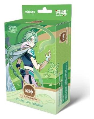Genshin Impact Juego de Cartas Coleccionables - Pre-Build Starter Deck 06 - Baizhu - Series 2 *Edición China*