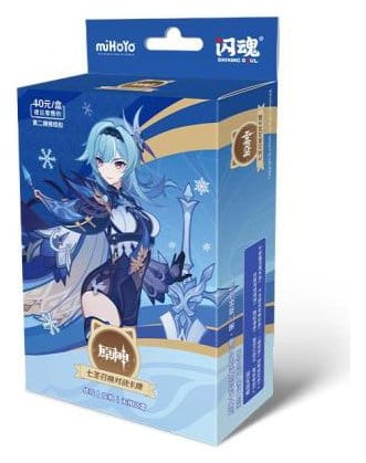 Genshin Impact Juego de Cartas Coleccionables - Pre-Build Starter Deck 07 - Eula - Series 2 *Edición China*