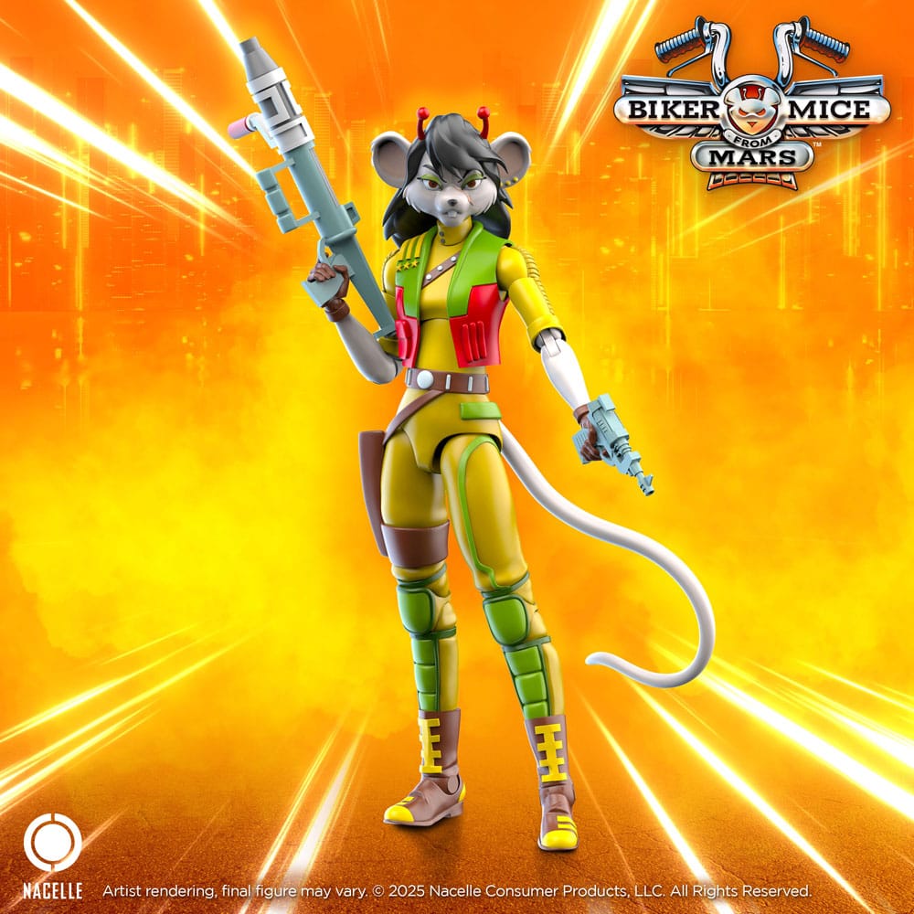 Los motorratones de Marte Figura Carbine 23 cm - Z POP Toys