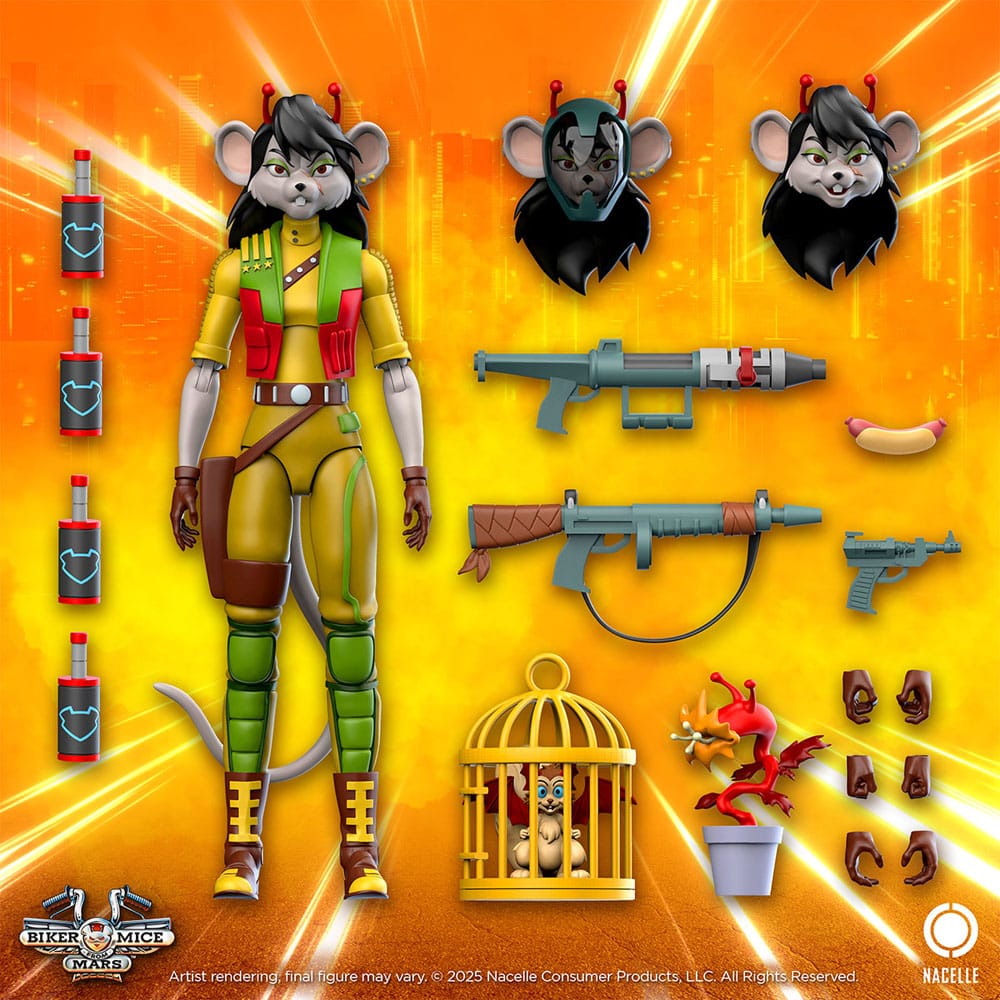Los motorratones de Marte Figura Carbine 23 cm - Z POP Toys