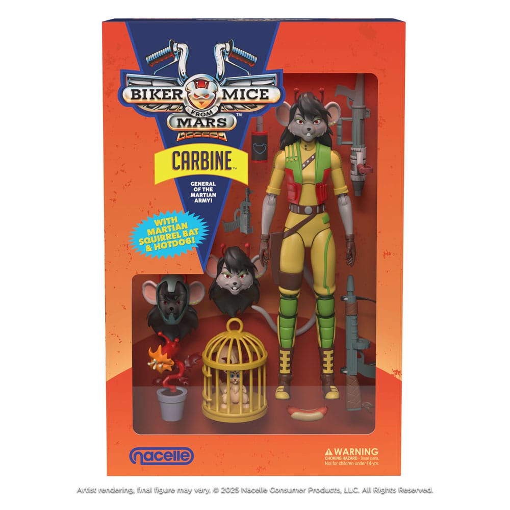 Los motorratones de Marte Figura Carbine 23 cm - Z POP Toys