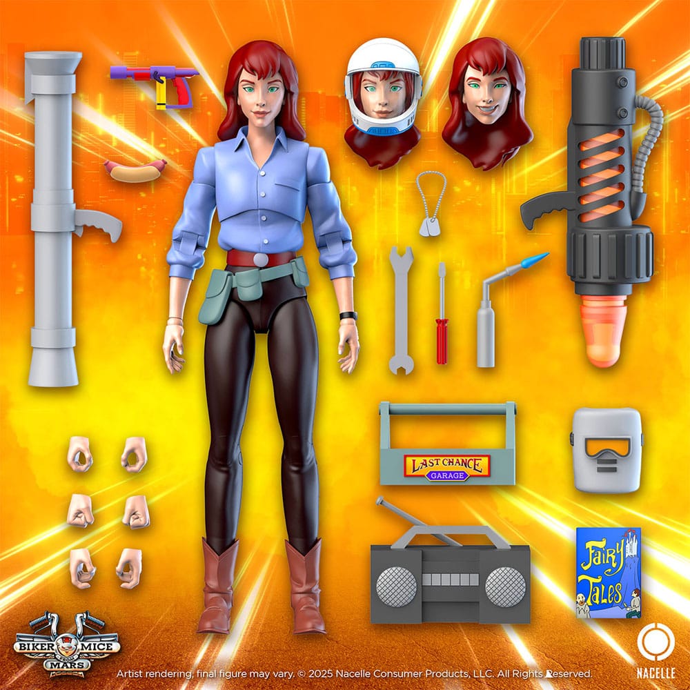 Los motorratones de Marte Figura Charley 23 cm - Z POP Toys