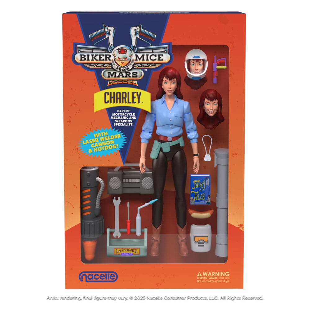 Los motorratones de Marte Figura Charley 23 cm - Z POP Toys