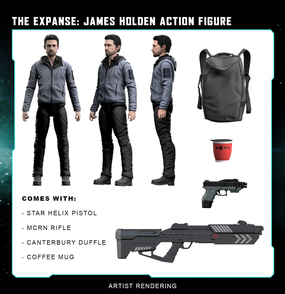 The Expanse Figura James Holden 20 cm - Z POP Toys