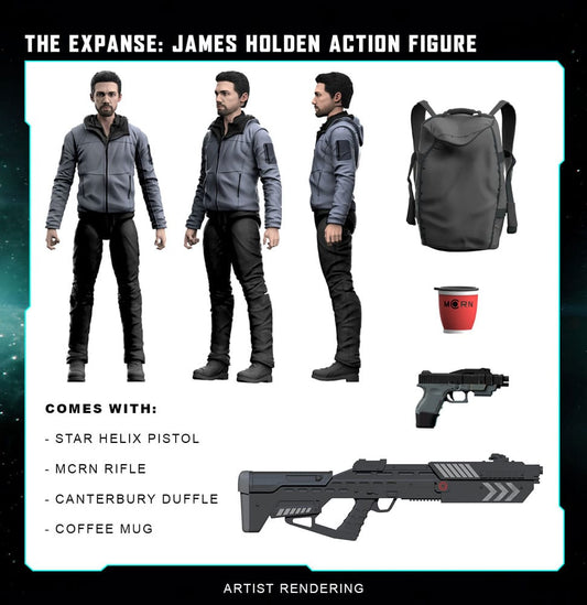 The Expanse Figura James Holden 20 cm - Z POP Toys