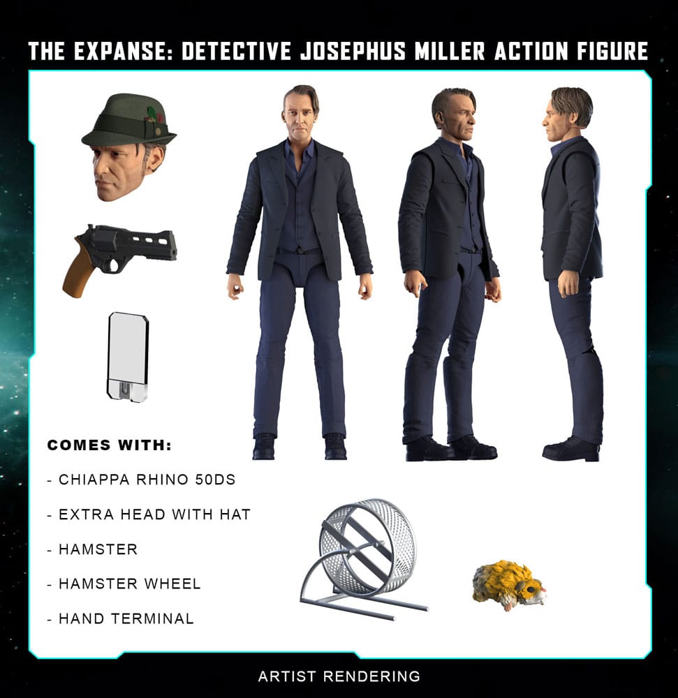 The Expanse Figura Detective Josephus Miller 20 cm - Z POP Toys