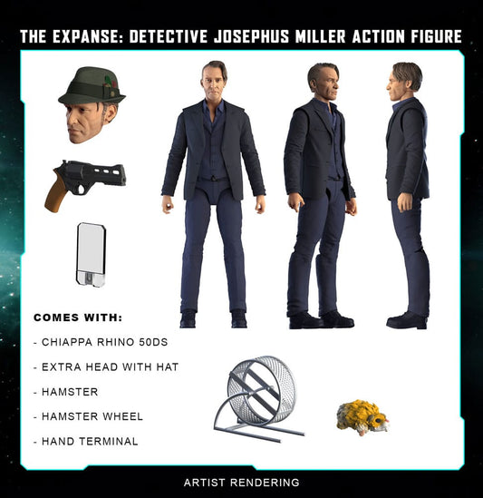 The Expanse Figura Detective Josephus Miller 20 cm - Z POP Toys
